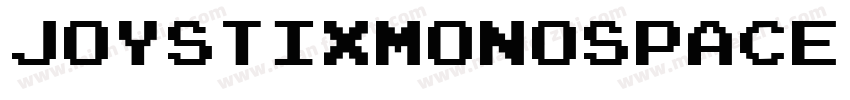 JoystixMonospace Regular字体转换